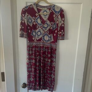 Vintage Emilio Pucci Dress 1960s pure silk made in Italy. Florentine design